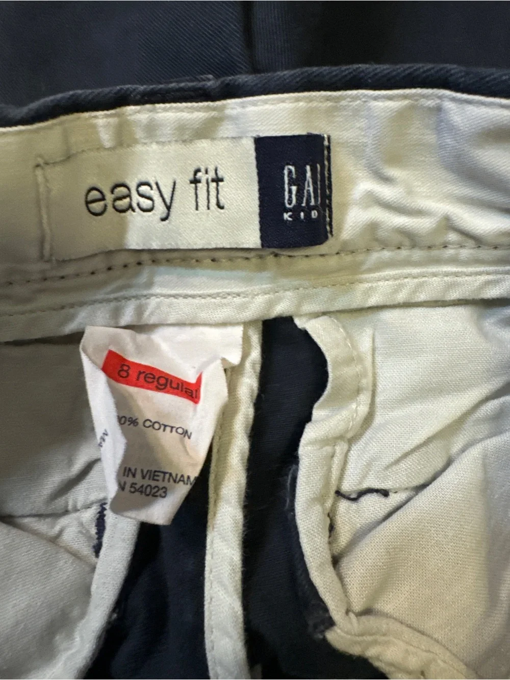 Gap Kids Easy Fit Navy Uniform Shorts | Boys Size 8 | School Uniform